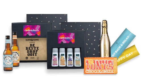 Gepersonaliseerde cadeaubon met bedrijfslogo